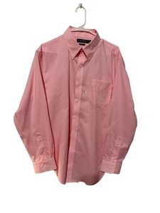 NEW Lauren Ralph Lauren Men’s Dress Shirt in a sharp pink check pattern. - Picture 1 of 8