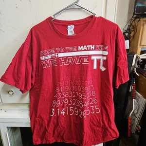 Komm auf die Matheseite Wir haben Pi - Mathefreak & Nerd T-Shirt XL - Bild 1 von 4