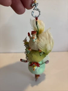 Dept 56 Navidad Arrugas Serie 3 Gallinas Francesas Adorno - Imagen 1 de 6