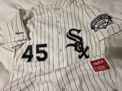 Michael Jordan Chicago White Sox Rawlings Authentic Jersey Size 42   Bulls NBA - Image 1 of 4