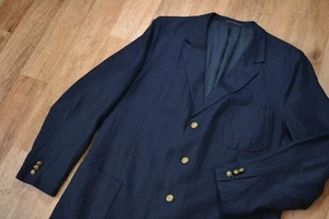 ORIGINAL HERREN Ermenegildo Zegna YACHTING LEINEN Blazer Sakko Gr. 56 - Bild 1 von 10