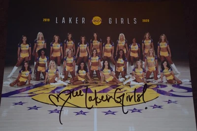 LOS ANGELES LAKER GIRLS 2019-2020 PHOTO - Image 1 of 2