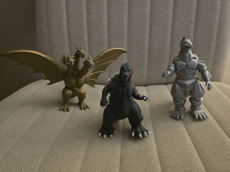 Used Godzilla Figure Lot - Image 1 of 4