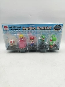 Club Nintendo Super Mario Family figure Luigi Yoshi Toad Peach Limited from JP - Picture 1 of 7