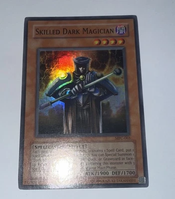 Yugioh Skilled Dark Magician MFC-065 Super Rare Unl Original Print (LP) - Image 1 of 2