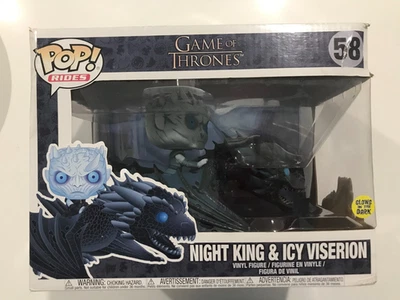 Figura Vinilo Pop - Paseos Pop - Juego de Tronos - Night King & Icy Viserion - #58 Foto 1 de 4