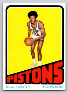1972-73 Topps #107 Bill Hewitt - Foto 1 di 2