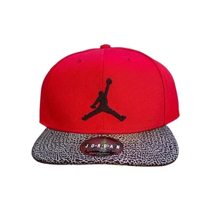 By Air Jordan Rojo Negro Jumpman Gorra Snapback Gorra Hombres - Imagen 1 de 8