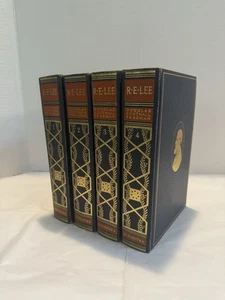 CIVIL WAR/SET - R.E. Lee, Douglas Freeman Pulitzer Prize Edition 4 Vols 1936 VG - Picture 1 of 7