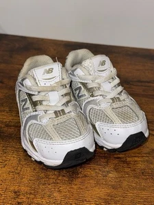 New Balance TD 6c 530 Bungee White/Beige Sneakers IZ530RD - Picture 1 of 8