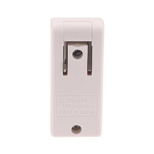 3 In 1 American Standard Power Pug Adapter 125 Degree Rotation US Socket _r1 - Bild 1 von 10