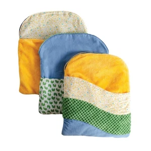 Kaplan Early Learning Crinkle Pockets - Natural - Set of 3 - Picture 1 of 4