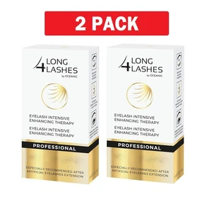 2x LANGE 4 WIMPERN VON OCEANIC PROFESSIONAL WIMPERN INTENSIVE VERBESSERUNG THERAPIE, 3ml - Bild 1 von 5