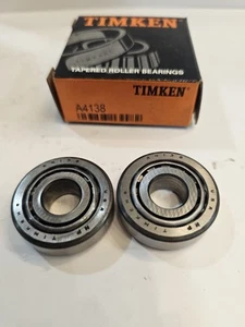 Genuine Timken A4050 Tapered Roller Bearing AND A4138 Race - Picture 1 of 5