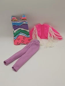Vintage Barbie Skipper Party 'n Play Fashions 1990 9044 Mattel Outfit - Picture 1 of 22