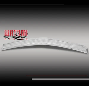 PARA 05-10 CARGADOR PARACHOQUES INFERIOR ACERO INOXIDABLE MALLA ALAMBRE REJILLA CROMO 1 PIEZA NUEVO - Imagen 1 de 4