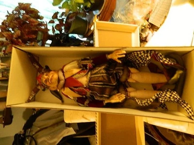 Boneca Katherines Collection Wayne Klesky Gimbletweed Jester 29" - Imagem 1 de 4