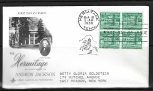 USA SC # 1037 Hermitage FDC . Artcraft Cachet - Picture 1 of 1