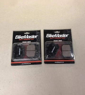 (2) BikeMaster Brake Pads Semi-Metallic Yamaha Set 96-1140 #208 - Image 1 of 2