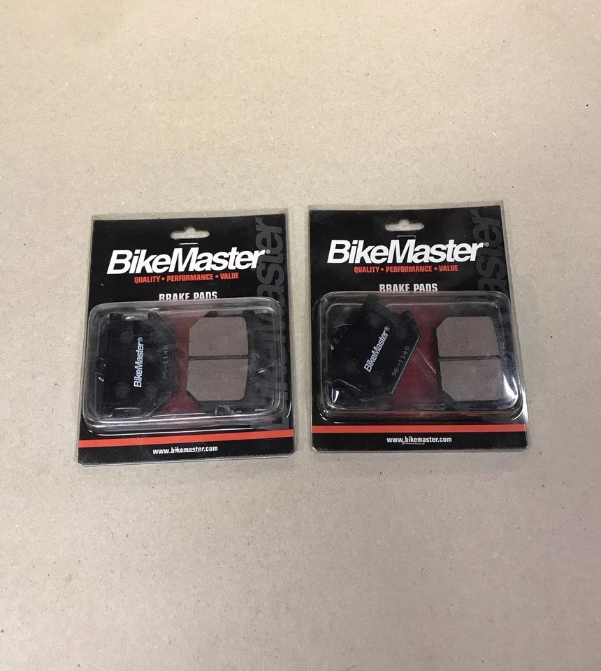 (2) BikeMaster Brake Pads Semi-Metallic Yamaha Set 96-1140 #208 - Image 1 of 2