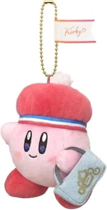 New Sanei Boeki KS-04 Kirby Star Sunny Day Mascot Plus Toy 10x11x5cm - Picture 1 of 5