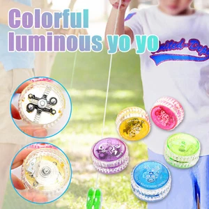1PC Random color LED Light-Up yo-yo Ball Toy Beginner Level Toy With LED Lights - Bild 1 von 12