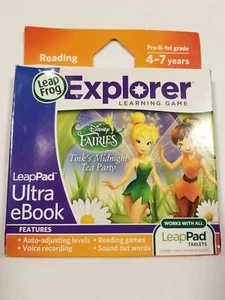 LeapFrog LeapPad Ultra E Book (Disney Fairies) Tinks Midnight Tea Party - Picture 1 of 2