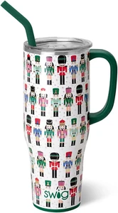40Oz Mega Mug, 40Oz Tumbler with Handle and Straw, Extra Large Insulated Tumbler - Picture 1 of 12