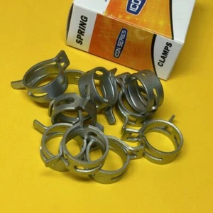 Icon CLS-025 25 mm Constant tension spring clamps x 10 Steel - Picture 1 of 5