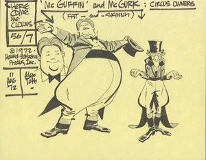 Alex Toth - Tabitha, Adam & the Clown Family - Hanna-Barbera (1972) - Picture 1 of 1