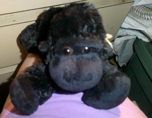 Aurora Gorilla Gilbert Plush 8” Inch Floppy Laying Down Soft Beanie NWT - Picture 1 of 2