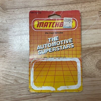 1987 Matchbox Blue '33 Willy’s Street Rod NOT INCLUDED - PACKAGE ONLY - Image 1 of 2