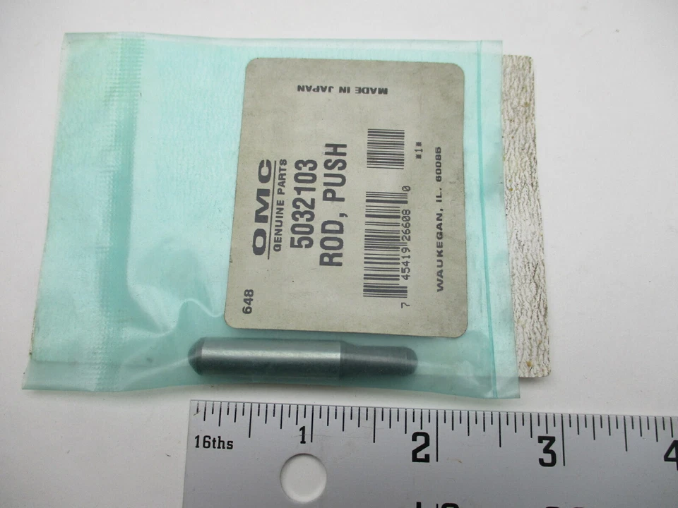 5032103 OMC Evinrude Johnson Suzuki 25-30 HP Outboard Push Rod - Image 1 of 1