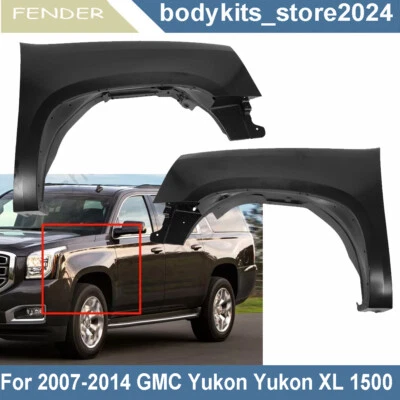 For 07-14 GMC Yukon Yukon XL 1500 07-13 Yukon XL 2500 Fender Front Left＆Right - Изображение 1 из 4