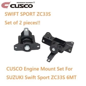 CUSCO Engine Mount Set For SUZUKI Swift Sport ZC33S 6MT Set of 2 pieces - Picture 1 of 11