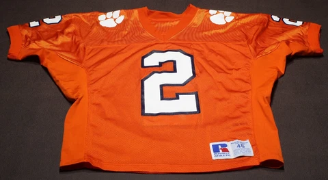 *RARE* CLEMSON TIGERS 1990's AUTHENTIC Russell Gameday Football Jersey Cover