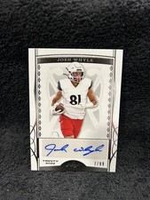 2022 Leaf Trinity Josh Whyle Silver Foil /99 #BA-JW1 RC Auto Bearcats Titans