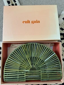 Cult Gaia Small Jade Ark Bag  with original box - Picture 1 of 8
