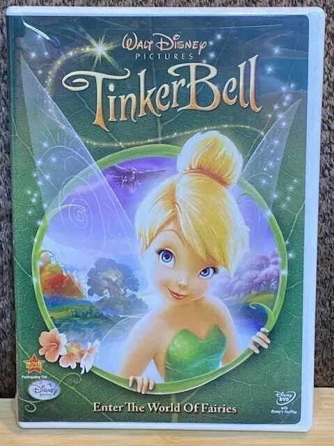 M9 {New Sealed} Walt Disney TINKERBELL 2008 Widescreen DVD Movie - image 1 of 1
