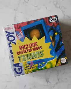 Game Boy Classic Play It Loud Blu Blue Gig Nintendo 100% CIB tennis incl OG - Foto 1 di 22