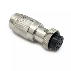 NUEVO adaptador de micrófono Cobra de 4 pines a 6 pines SOLO PARA radio Magnum Delta Force - Imagen 1 de 5