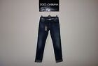 Dolce&Gabbana Black Label 14GOLD Logo Plate Faded Jeans 44 IT 31 US MadeInItaly