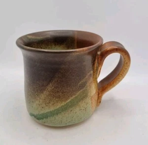 Scott Beardsley Pottery Mug Denman Island Canada Handmade Signed Unique Rare VGC - Picture 1 of 8