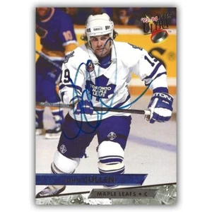 John Cullen Autographed 1993-94 Fleer Ultra Card - Imagen 1 de 2