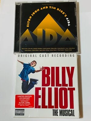 BILLY ELLIOT The Musical Original Cast 2 CD BOX SET NEW Elton John +BONUS Aida ! - Image 1 of 2
