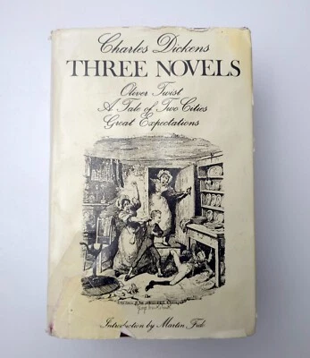 Three Novels by Charles Dickens (Hardcover 1977) Oliver Twist Great Expectations - Image 1 of 4