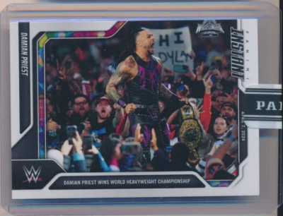 2024 Panini Instant WWE Damian Priest Versicolor 15 #5/5 Wins WHC - Image 1 of 2