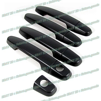 Set Matte Black Cover Trim For 2008-2015 Scion xB Wagon Side Door Handle - Image 1 of 4