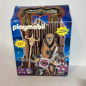 NIB Playmobil 4774 Take Along Mini Fort Carry Case With Soldiers & Accessories - Picture 1 of 4