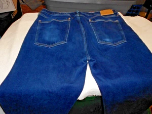 Herren MUTUAL WEAVE THE RELAXED STRETCH Blue Denim Jeans 36 x 35 (Actual) - Bild 1 von 4